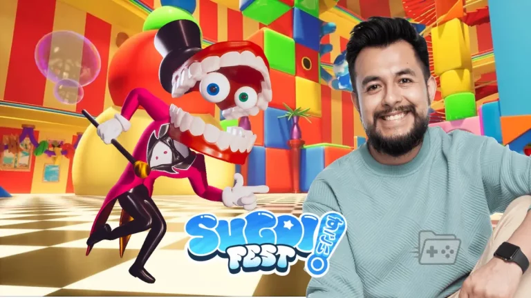 Edición de Rodo Balderas con su personaje Caine de TADC