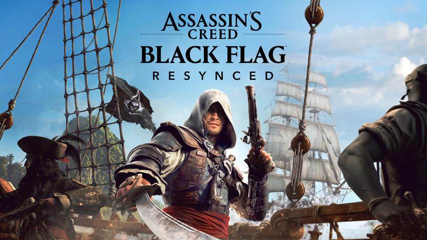 Portada oficial de Assassin's Creed Black Flag Resynced