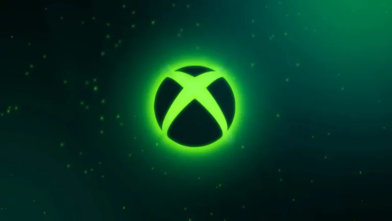 Concepto artistico de Xbox con su logo en el medio