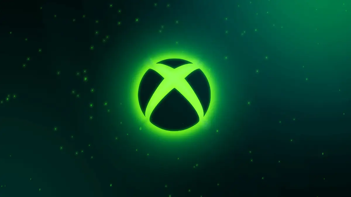 Concepto artistico de Xbox con su logo en el medio