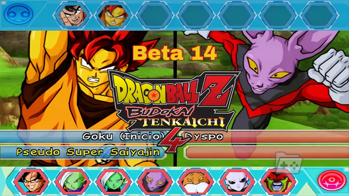 Budokau Tenakichi 4 con nuevos personajes Goku Pseudo Super Sayayin y Dyspo