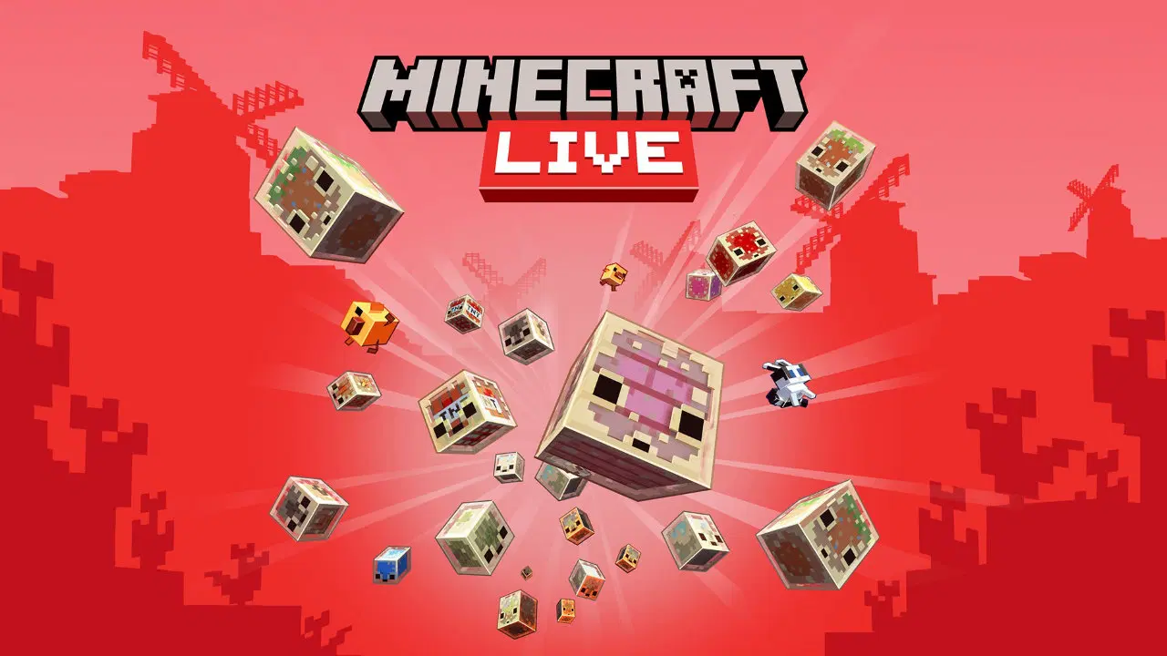 Imagen promocional de Minecraft Live