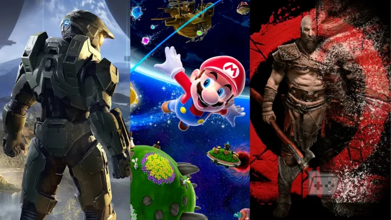 juegos exclusivos de las consolas más importantes: Halo, Super Mario y God of War