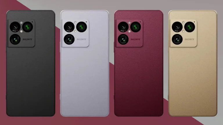 Imagen de los 4 colores del nuevo Sony Xperia 1 VIII