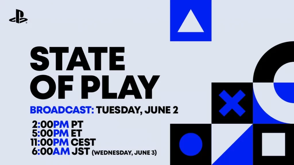 Imagen oficial del anuncio del State of Play 2026 de junio