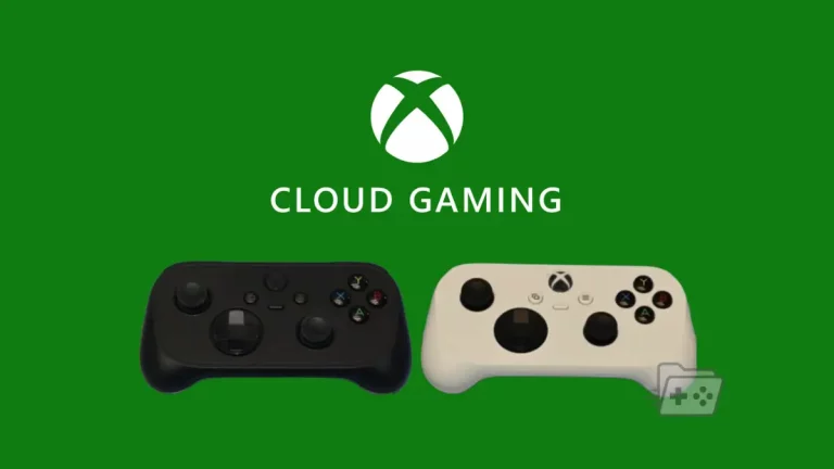 Logo de Xbox cloud gaming con los nuevos mandos filtrados de xbox