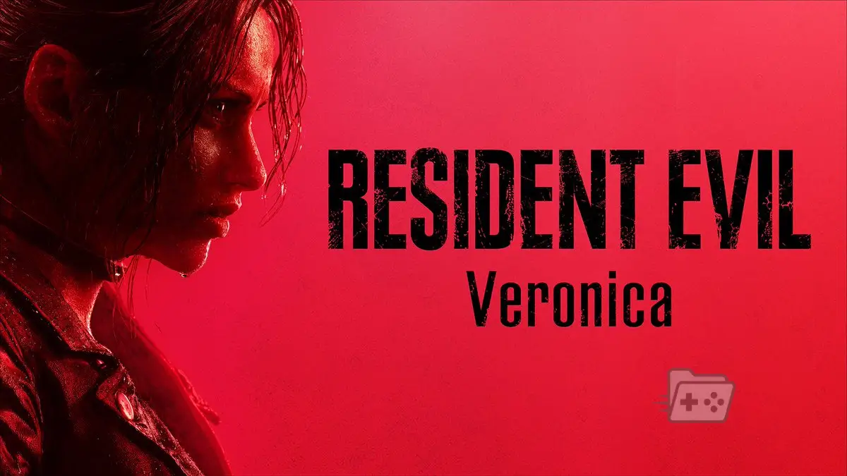 Portada de Resident Evil Veronica con el logo del juego y de ArchivoBit