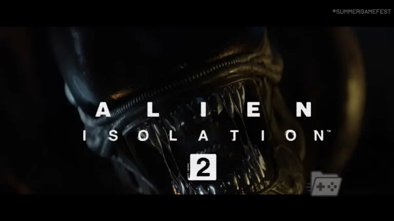 Imagen del trailer del nuevo Alien Isolation 2 con el logo de juego