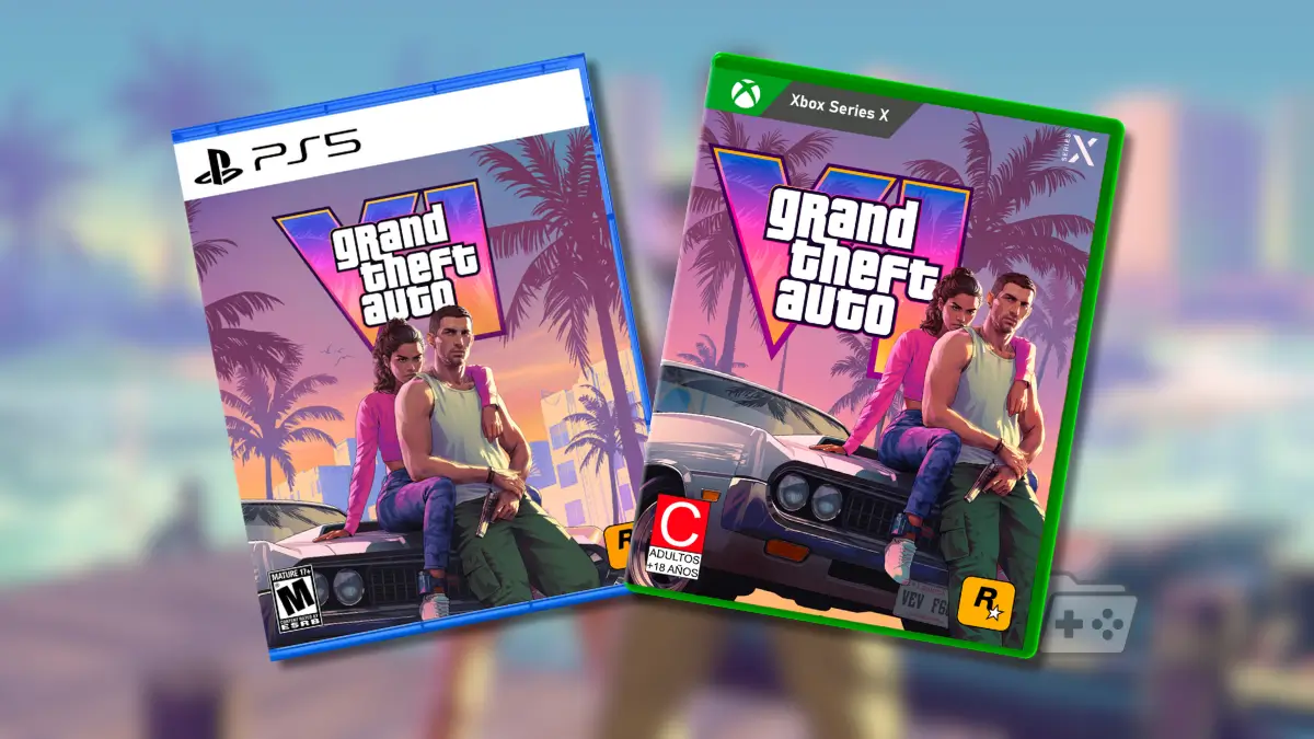 artes conceptuales de las cajas de gta 6 para ps5 y xbox