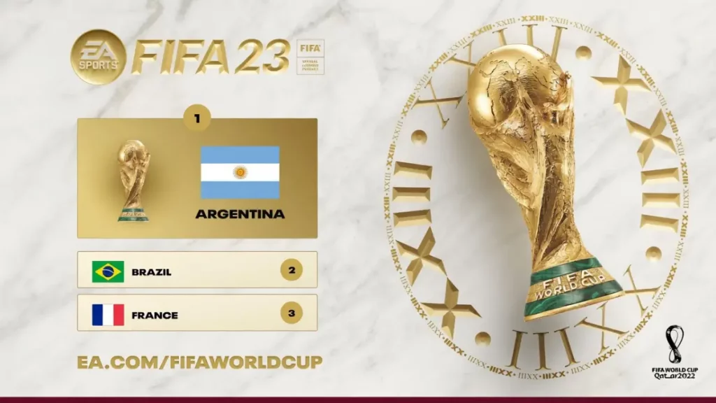 Predicción campeón Argentina Qatar 2022