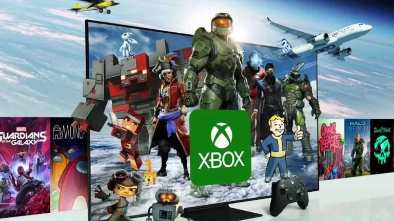 Imagen promocional de las franquicias de XBOX
