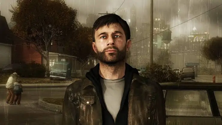 Captura de ethan mars protagonista de heavy rain
