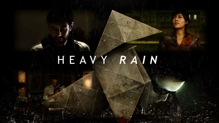 Portada collage de Heavy Rain