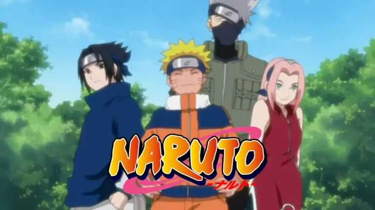 Sasuke, Naruto y Sakura en el anime de Naruto