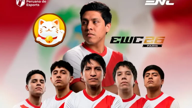 Jugadores y coach de PlayTime, equipo de dota 2 conformado enteramente por peruanos