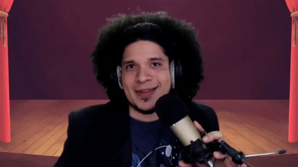 captura de sr pelo en uno de sus directos