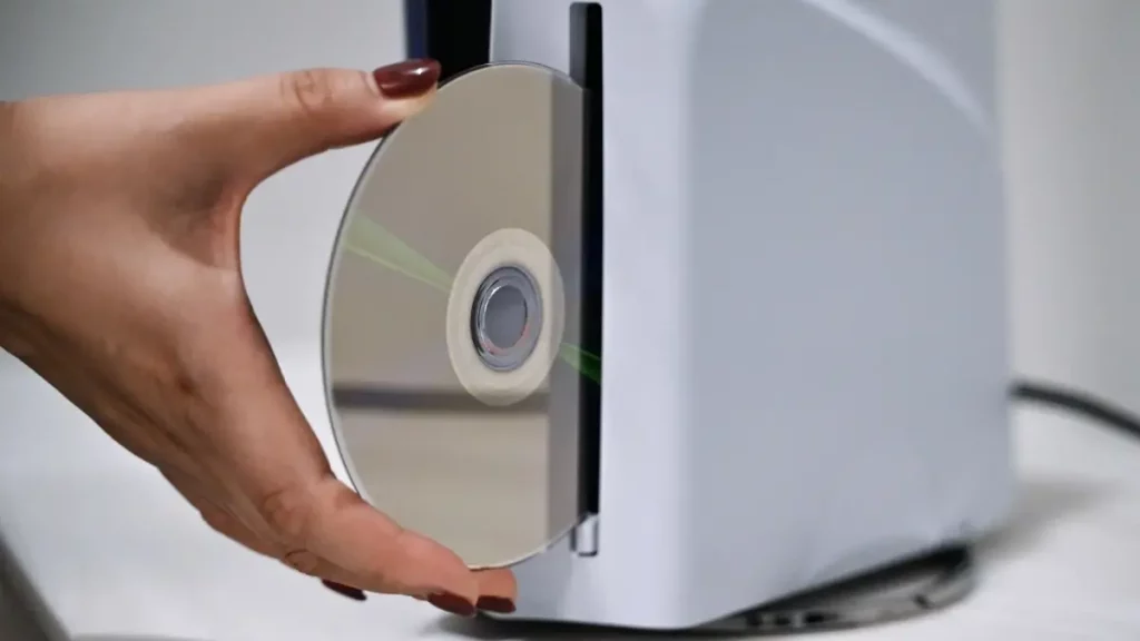 lectora de discos de la playstation 5