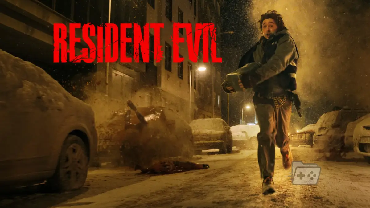 Captura del primer trailer oficial de la pelicula de resident evil con su logo
