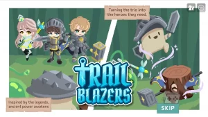 portada de trailblazers con su logo