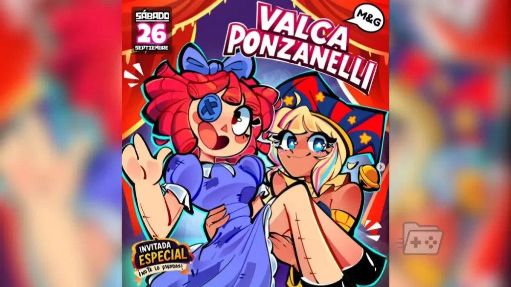 Poster de Ohayo Fest sobre la visita de valca ponzanelli