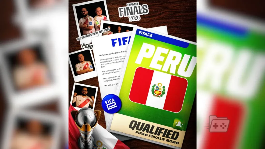 Publicación oficial de FIFAe sobre la clasificación de Perú a los Fifae finals 2026