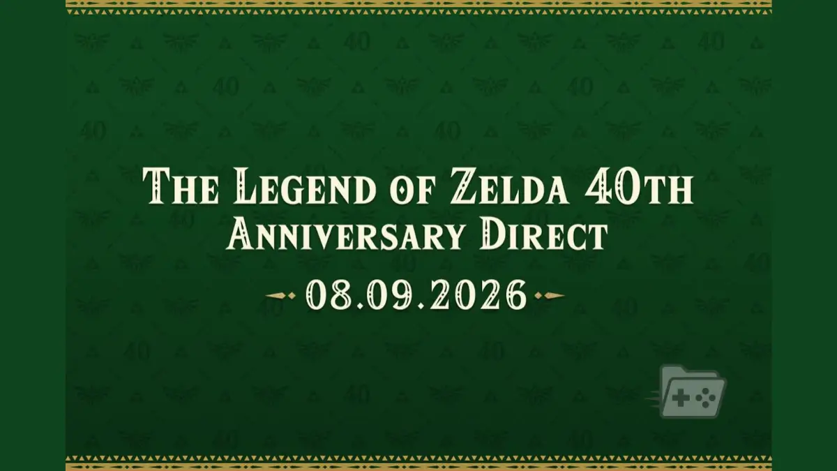 Imagen oficial del The Legend of Zelda 40 aniversario direct